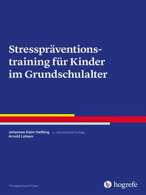cover image of Stresspräventionstraining für Kinder im Grundschulalter